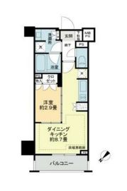 ライオンズ蔵前レジデンス 4階 間取り図