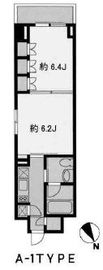 プラティーク清澄白河 701 間取り図
