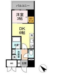 仮)D-room生麦五丁目PJ 201 間取り図