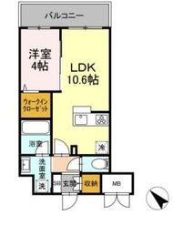 仮)D-room生麦五丁目PJ 306 間取り図