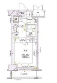 パレステュディオ銀座2丁目 7階 間取り図