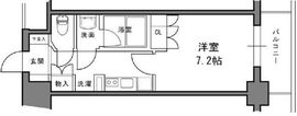 クオリア小石川 2階 間取り図