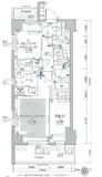 パレステージ中野 6階 間取り図