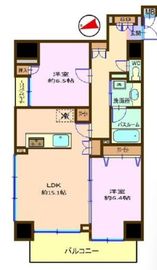 アルカンシエル横浜山下公園 5階 間取り図