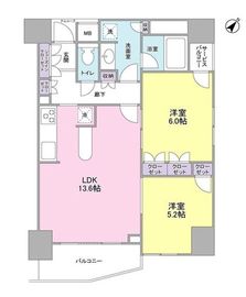 LaSante五反田 909 間取り図