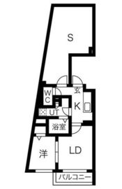 kinomori代々木上原 (キノモリ代々木上原) 201 間取り図