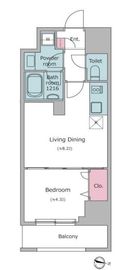N-flats板橋 (エヌフラッツ板橋) 901 間取り図