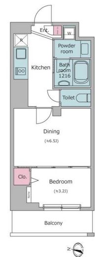 N-flats板橋 (エヌフラッツ板橋) 906 間取り図