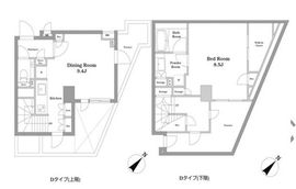 コスモリード恵比寿 205 間取り図
