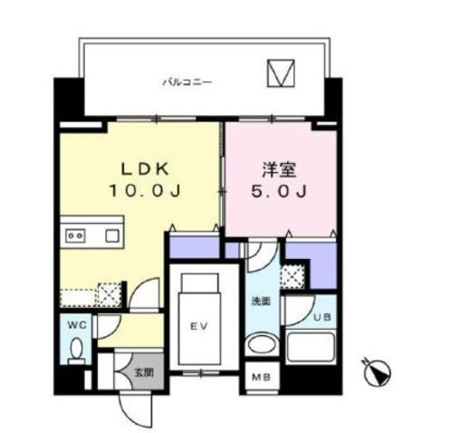 ベラヴィスタ千石 4階 間取り図