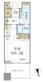 白金ザ・スカイ 5階 間取り図