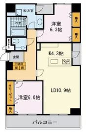 ミュラーハウス 2階 間取り図