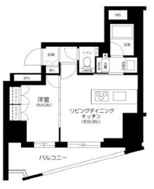 ネベル板橋 10階 間取り図