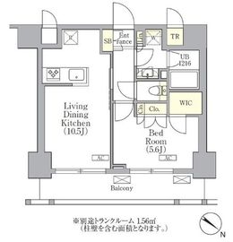 ORSUS三ノ輪 (オルサス三ノ輪) 405 間取り図