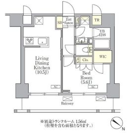 ORSUS三ノ輪 (オルサス三ノ輪) 905 間取り図