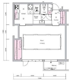 SYLA TERRACE KAMAKURA (シーラテラス鎌倉) 303 間取り図