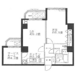 ドミール南青山 5階 間取り図