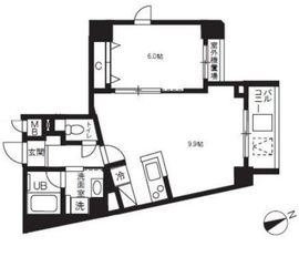 アルティザ自由が丘 201 間取り図