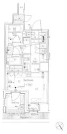 パークホームズ三軒茶屋一丁目 1階 間取り図