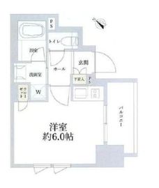 クオリア三田 2階 間取り図