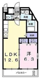 クレイオ三田 101 間取り図