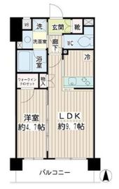 エクセル武蔵小杉 212 間取り図