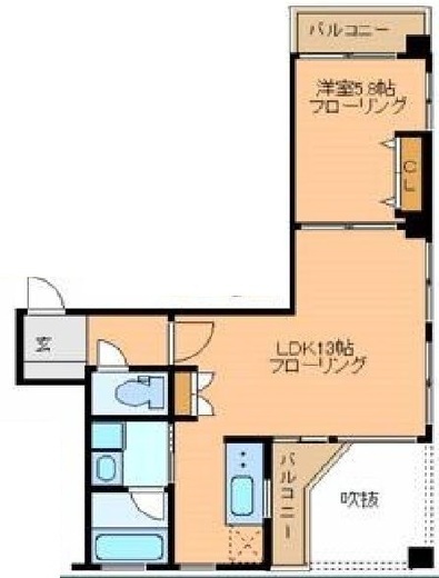 インシティ浜松町 3階 間取り図