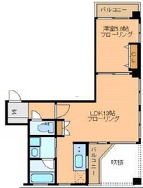 インシティ浜松町 3階 間取り図
