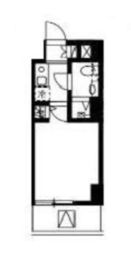 プレジール神宮前 304 間取り図