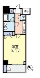 グランヴァン駒沢大学 6階 間取り図