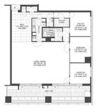 アークヒルズフロントタワーRoP 702 間取り図