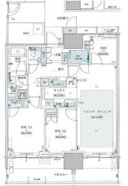 ベイズタワー＆ガーデン 27階 間取り図
