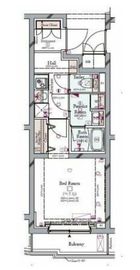 コンシェリア中野弥生町THE RESIDENCE 402 間取り図