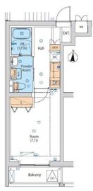 エストゥルース小竹向原 401 間取り図
