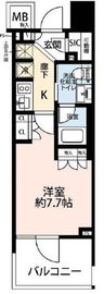 プラウド文京千石スクエア 3階 間取り図