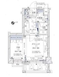 パレステュディオ代々木 6階 間取り図