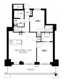 シェルゼ木場公園 7階 間取り図