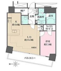 M.M.TOWERS FORESIS (エムエムタワーズフォレシス) 28階 間取り図
