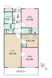 藤和池袋ホームズ 5階 間取り図