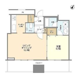 リガーレ日本橋人形町 37階 間取り図