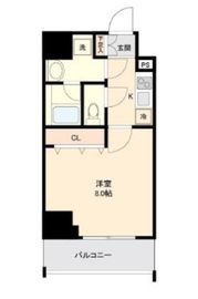 リテラス大島 502 間取り図