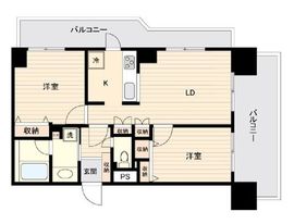 ドゥーエ練馬 1007 間取り図