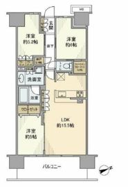 グレーシア湘南藤沢テラス 9階 間取り図