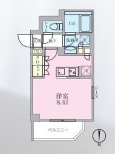 リージア三軒茶屋 311 間取り図