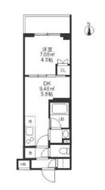 仮）大田区蒲田本町1丁目マンション 1階 間取り図