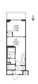 仮）大田区蒲田本町1丁目マンション 2階 間取り図