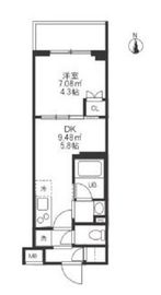 仮）大田区蒲田本町1丁目マンション 2階 間取り図