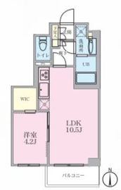 リージア三軒茶屋 501 間取り図