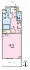 リージア三軒茶屋 203 間取り図