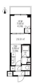 仮）大田区蒲田本町1丁目マンション 3階 間取り図